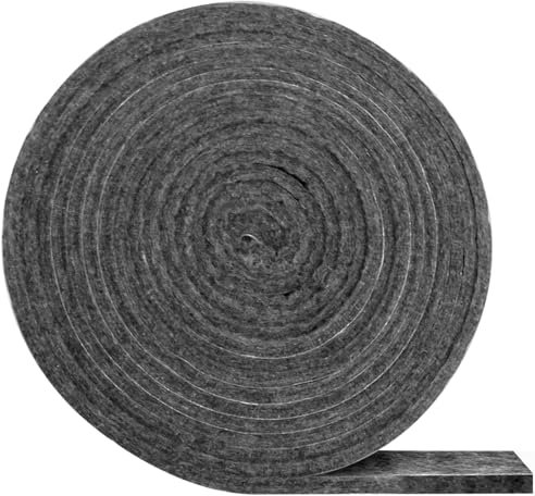 Guarnizione di ricambio per griglia ad alta temperatura, compatibile con coperchio in ceramica Big Green Egg L/XL, guarnizione superiore per barbecue e affumicatore, in feltro autoadesivo, lunghezza