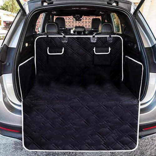 VSIOK Cargo Liner for Dogs for Audi A5 (4door) Sportback 2017 2018 2019 2020 2021,Trunk Dog Cargo Cover Non-Slip Pet Car Floor Mat with Side Flaps