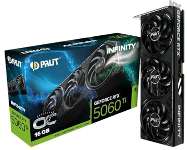 Palit GeForce RTX 5060 Ti Infinity 3 OC (16GB GDDR7/PCI Express 5.0/2662MHz/28000MHz)