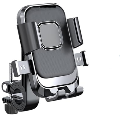 WpTrick Motorrad Handyhalterung Für BMW F850GS F750 GS F 850 GS F750GS F850 GS F 750 GS, Handyhalter Fahrrad 360º Regulierung, Handyhalterung Motorrad Anti-Vibration Mobiltelefonhalter,A