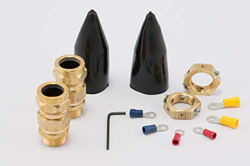 SWA Pack of 2 TCW20S PACK ALT-EN Gland Packs Complete with EarthingNuts. Suitable for outdoor use, SWA armoured cables.