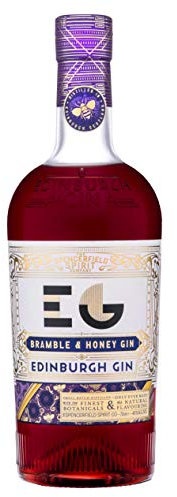 Edinburgh Gin Bramble & Honey | Kombination aus dunklen Früchten und seidigem Honig | Noten von Wacholder | 40%. Vol. | 700ml