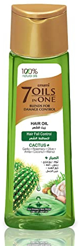 Emami 7 Oils in One For Strong Hair with Cactus Hair oIL 200ml