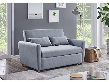 FACCIO IO S.R.L. Divano letto due posti pull out grigio