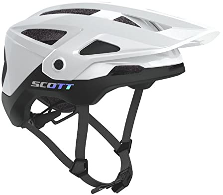 Scott Stego Plus MIPS MTB Fahrrad Helm weiß/schwarz 2026: Größe: M (55-59cm)