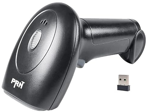 PRNT Y-01 Wireless Barcode Scanner, Bluetooth and 2.4GHz Connectivity, 1D 2D QR Code Reader.