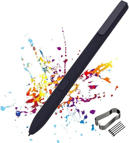 Penna Marker per Remarkable 1/2 Tablet Notebook, Stylus Digitale, Penna Stylus EMR, Senza Gomma Integrale, Non Richiede Ricarica, Nessuna Configurazione Necessaria (Nero)