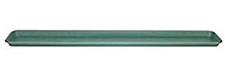 Stewart Terrassen-Blumenkasten-Untersetzer, 100 cm, Grün