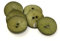 Lose Dill Buttons Gigantisches Kunstharz, 60 mm, Farbe 21 Khaki Grün