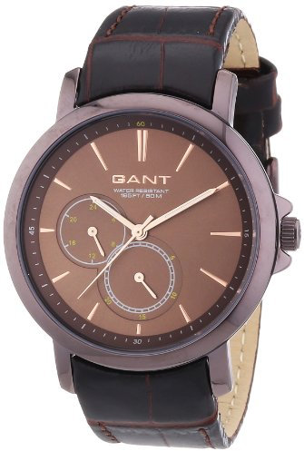 Gant Damen-Armbanduhr Analog Quarz Leder W70483