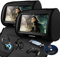XTRONS 2 x Car Headrest DVD Player + Wireless HDMI TV Receiver, 9 Inch Car Monitor Backseat Pillow HD Digital Touch Buttons Audio Video Player w HDMI Input Supports 32Bit games RCA Output