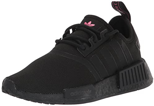 Adidas Damen NMD_r1 Sneaker, Core Black/Core Black/Solar Pink, 38 EU