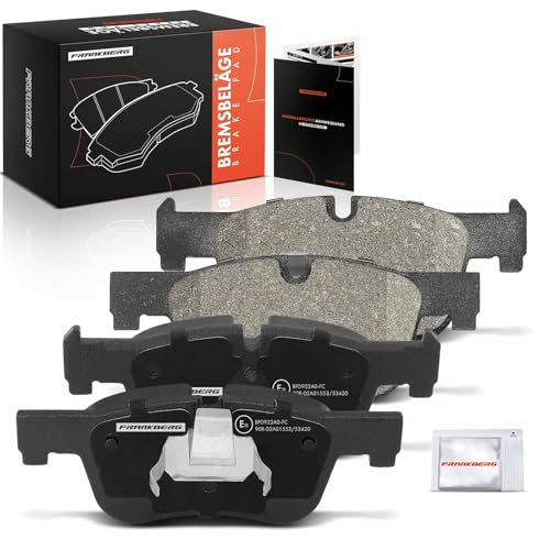 Frankberg Bremsbelagsatz inkl. 4x Bremsbeläge Vorne Kompatibel mit 3er Touring F31 1er F20 3er F30 F80 4 Gran Coupe F36 4 Cabriolet F33 F83 Replace# 34116850568