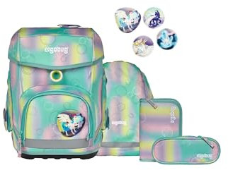 ergobag cubo Set ergonomischer Schulranzen Klassisch 5-teilig 1. Klasse Grundschule