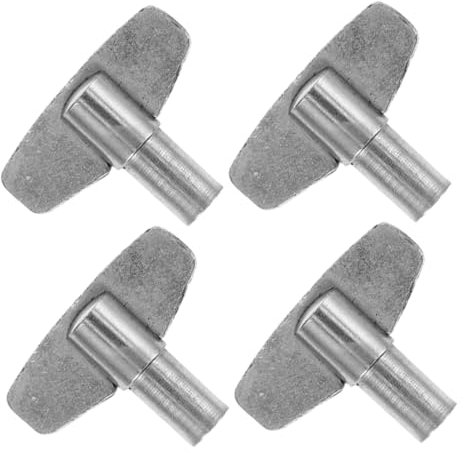 BESTOYARD 1 Satz Mechanischer Weckerschlüssel Uhr Zubehörteile Mechanische Uhr Schlüssel Uhrwerk Aufzugsschlüssel Uhrenschlüssel Aufziehen Uhr Aufziehen Metall Silver 4 Stück