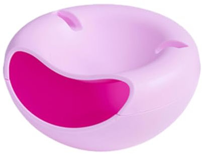 Bol à Snack - Bol à noix avec fente pour support de téléphone portable | Bol à noix de de tournesol sûr et résistant avec étui pour coque | porte-fruits décoratif, fentes pour