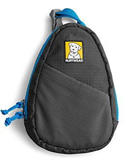 Ruffwear Hundekot-Beutel Spender, Befestigung an Jede Art von Leine, Inkl. Kotbeutel, Grau, Stash Bag
