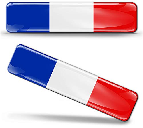 Biomar Labs Country Flag Sticker Decal 3D Gel Badge Domed 2 Pack F 8/2-ka
