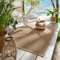 Outdoor & Indoor Teppich für Wohnzimmer Balkon Terrasse wetterfest Borneo Sisal-Jute-Optik naturfarben Natur Manaus 160x230 cm