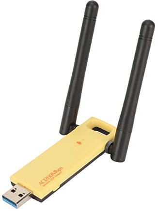 Adaptador WiFi USB 1200 Mbps de Doble Banda, Plug and Play, Soporte de Detección Automática, Seguro y Confiable