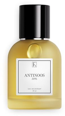 KAZAAR - ANTINOOS - 30ml - Extrait de Parfum für Herren - Holzige Duftnoten von Himbeere, Oud & Weihrauch - mit 30% Duftöl-Anteil über 12h lang anhaltender Duft - aus Schweizer Manufaktur