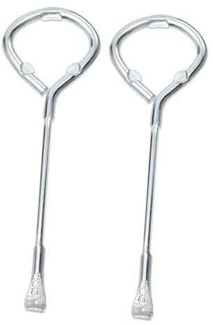 Kisangel 2 pièces Ouvre-boîtes Métal Multifonction pour Seaux Manuel et Léger Pratique pour Camping et Peinture