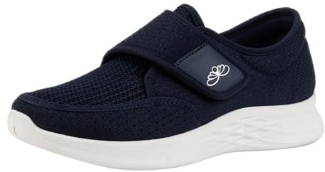 Vandringsskor för dam - komfortsko för dam fotavlastning korg andningsbara lätta sneakers skor låga sneakers tjock sula sko breda fötter sneaker utomhusskor