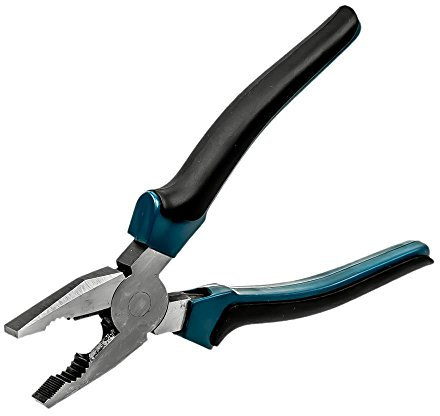 HIGO Kombinationszange 200 mm, Kombizange aus Werkzeugstahl für den Heimwerker