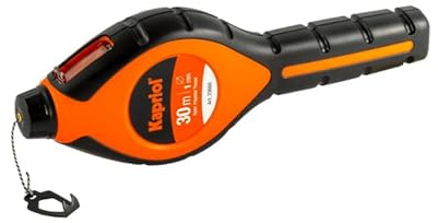 Kapriol Tracciarighe a Filo Handy, Tracciatore con Impugnatura Ergonomica Soft Grip, Filo da 30 m, Struttura in ABS