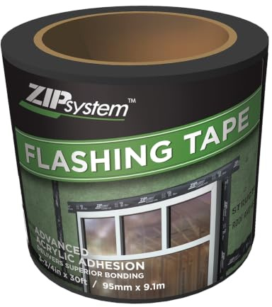 ZIP System Adhesive Flashing Tape for Windows & Doors, 3.75 x 30' Roll