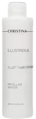 -CHRISTINA- Illustrious Hydrating Micellar Water | Facial Cleanser & Makeup Remover with Aloe Vera for Effortless Cleansing and Moisturizing Effect | Suitable for All Skin Types 300ml