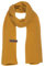 Knit Facory - Liv Schal - Fein Gewebter Damen Schal - Luftiger Musselinschal - Für Frühling und Sommer - 100% Bio-Baumwolle - Ocker