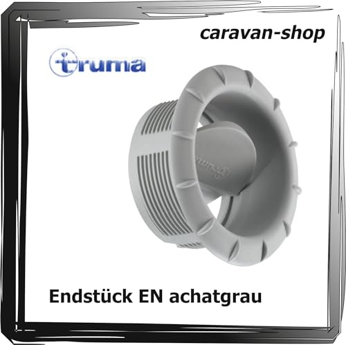 truma Endstück EN achatgrau für Luftverteilung Heizung Klimaanlage Rohr 65, 72