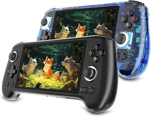RG556 - Console da gioco portatile retrò con 8000+giochi, 8 + 128 G+256 G, 5,48 pollici, AMOLED, per adulti e bambini, supporto WiFi Bluetooth