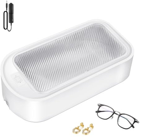 Ultraschallreinigungsgerät 650ml Ultraschallreiniger Ultraschallgerät für Reinigung von Brillen Schmuck Uhren Zahnersatz Pinsel Münze 48000Hz 40W