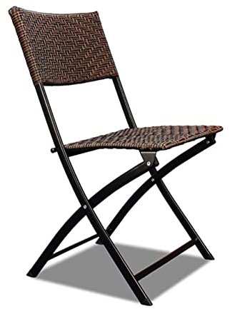 ASBEQUZBE Klappstuhl aus Edelstahl für Zuhause und Camping – Kreativer und kompakter Meditationshocker Stabilize