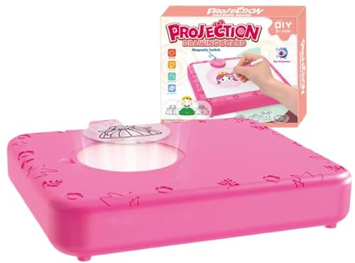 ycezw Projecteur de Dessin pour, kit de projecteur de Dessin pour - kit de Peinture Interactive | Ensemble d'art de Peinture Interactive, Jeu de Croquis drôle pour Les Filles âgées
