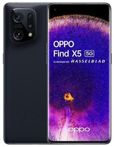 OPPO Find X5 5G DS 8GB/256GB Negro EU (Reacondicionado)