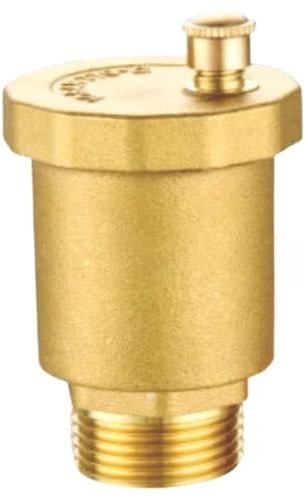 Valvola di sfiato Golden Multiposiolo in ottone robusta Valvola di scarico completamente automatica per caldaia, radiatore, scaldabagno solare, serbatoio dell'acqua
