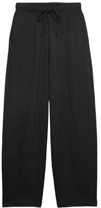Marks & Spencer Pantalon texturé Coupe Carotte à Taille élastique