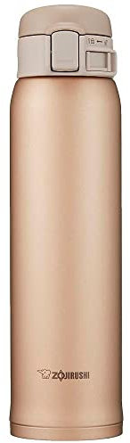 Zojirushi Stainless Mug, 1 Count (Pack of 1), Beige Gold, 20 Ounces