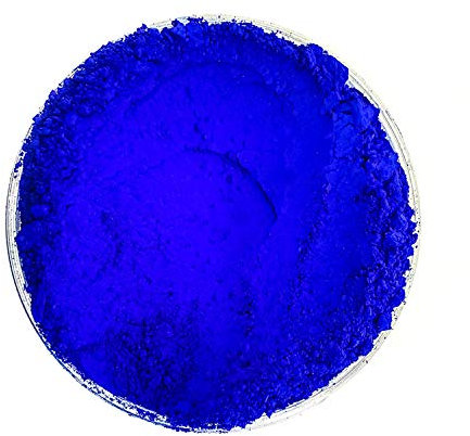 DIPON.DE HIGH PERFORMANCE LIQUIDS & PIGMENTS Effektpigment Floureszierend NEON Royal Blue Blau Farbpulver Pigment für Epoxidharz Autolack Sprühfolie Nail Art Aquarell Kosmetik Seife Puder, (5 Gramm)