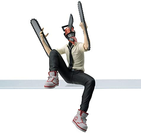 SEGA GOODS Chainsaw Man statue seated 14cm