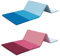 Klappbare Turnmatte | ca. 185 x 76 x 3,2 cm | Tragbare und faltbare Kinder Weichbodenmatte, auch ideal als Gymnastikmatte – Fitnessmatte – Yogamatte - Spielmatte (2er Set (1x blau / 1x pink))