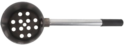 JECOMPRIS Chimenea de Encendido para Barbacoa de Acero Resistente Diámetro 12 CM y Altura 14 CM Portátil para Carbón Vegetal Cubo para Encender Fuego Rápido y Seguro en Exteriores