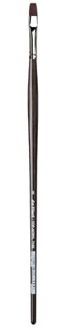 Da Vinci 7185 Series Acrylic Brush, Synthetic Fiber, Dark Brown, 30 x 0.94 x 30 cm