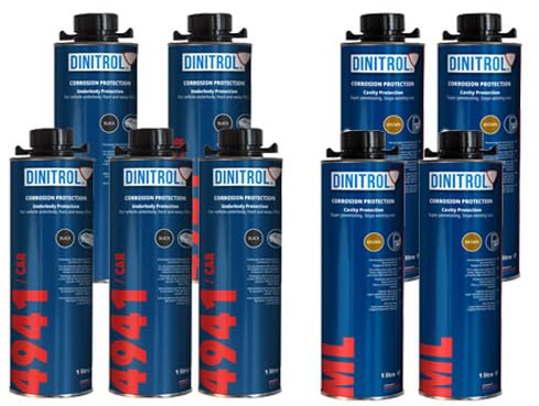 Dinitrol DIY litri top fino a prova di ruggine confezione per Medium auto