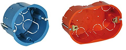 Scatola Ad Incasso Per Parete In Cartongesso In Tecnopolimero Ad Alta Resistenza. Ottima Resistenza Agli Agenti Atmosferici E Chimici.