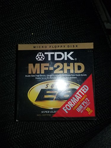 TDK - 10 x diskett - 1,4 MB - svart - PC - lagringsmedia