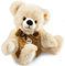 Steiff Bobby Schlenker-Teddybär Creme 40 cm, Plüsch-Teddybär mit Schleife, Kuscheltier Bär zum Kuscheln und Spielen, Stofftier Bär aus kuschelweichem Plüsch für Kinder